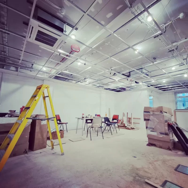 aclc-air-conditioning-cassette-system-building-society-installing-installed-two